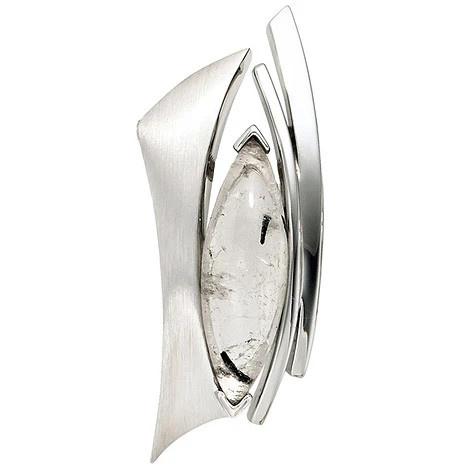 Colfem Anhänger 925 Silber, Turmalinquarz, Unisex - Bild 1