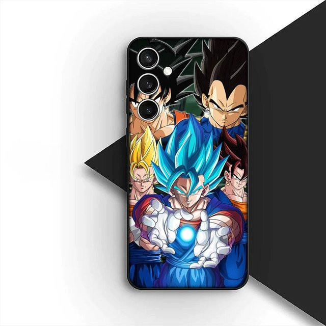 Samsung Handyhülle mit Dragon Ball Design für Galaxy S20 S21 S22 S22 5G S21 FE Ultra Plus A07 A17 A15 A16 A25 A57 A37 in Multicolor - Bild 1