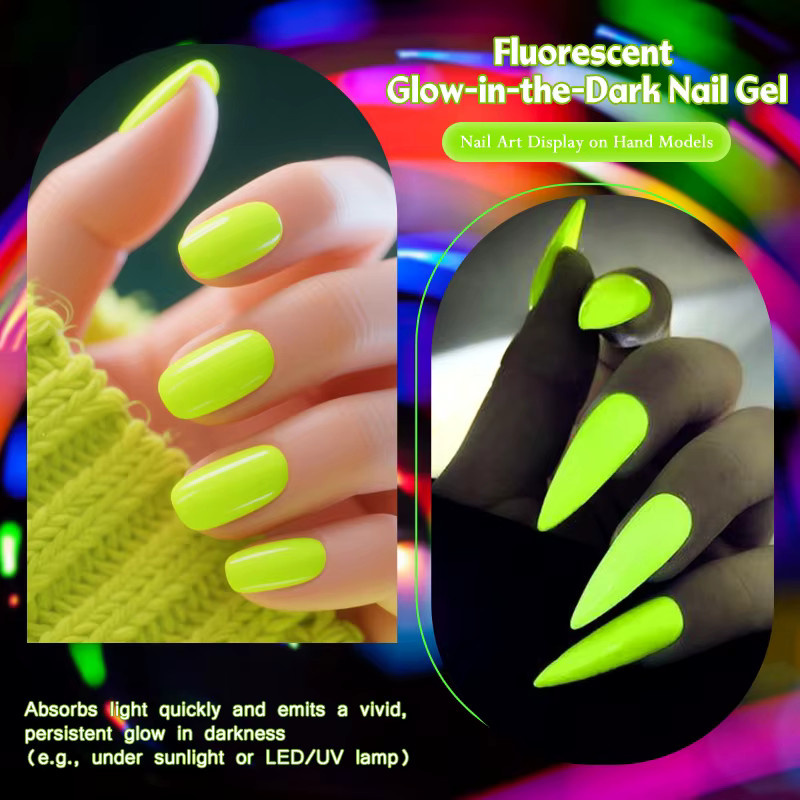 MEET ACROSS Gel-Nagellack, Neon, Glänzend, Unisex - Bild 4