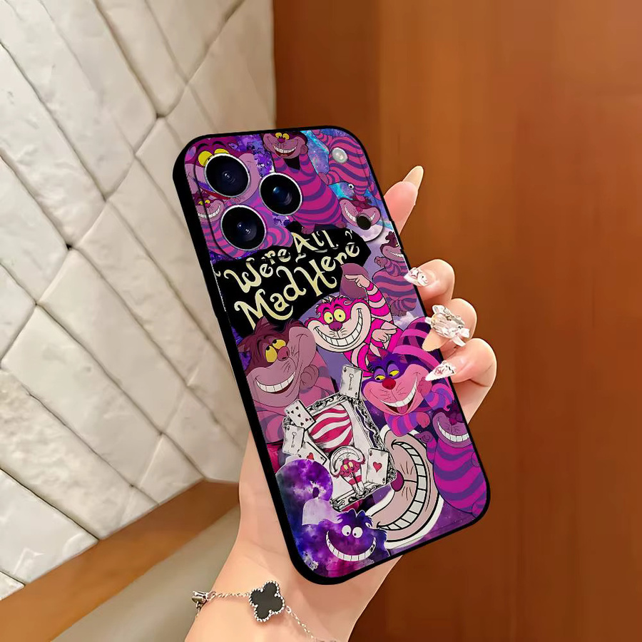 C-Cheshire Cat Handyhülle für iPhone 11 bis iPhone 17 Pro Max in Multicolour - Bild 3