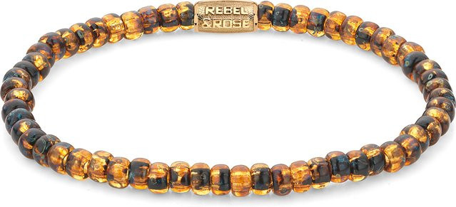 Rebel & Rose Armband, Edelstahl, Glas, Bunt, Damen - Bild 1