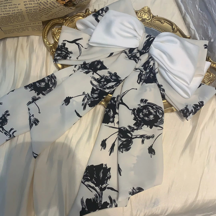 JIAONUOER Haarspange, Schleife, Satin, Damen - Bild 2