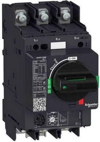 Schneider Electric GV4P02N6 Motorschutzschalter in Schwarz - Bild 1