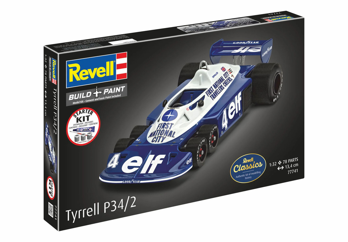 Revell Tyrrell P34/2 6-Wheeler Starter Kit 1:32 - Bild 2