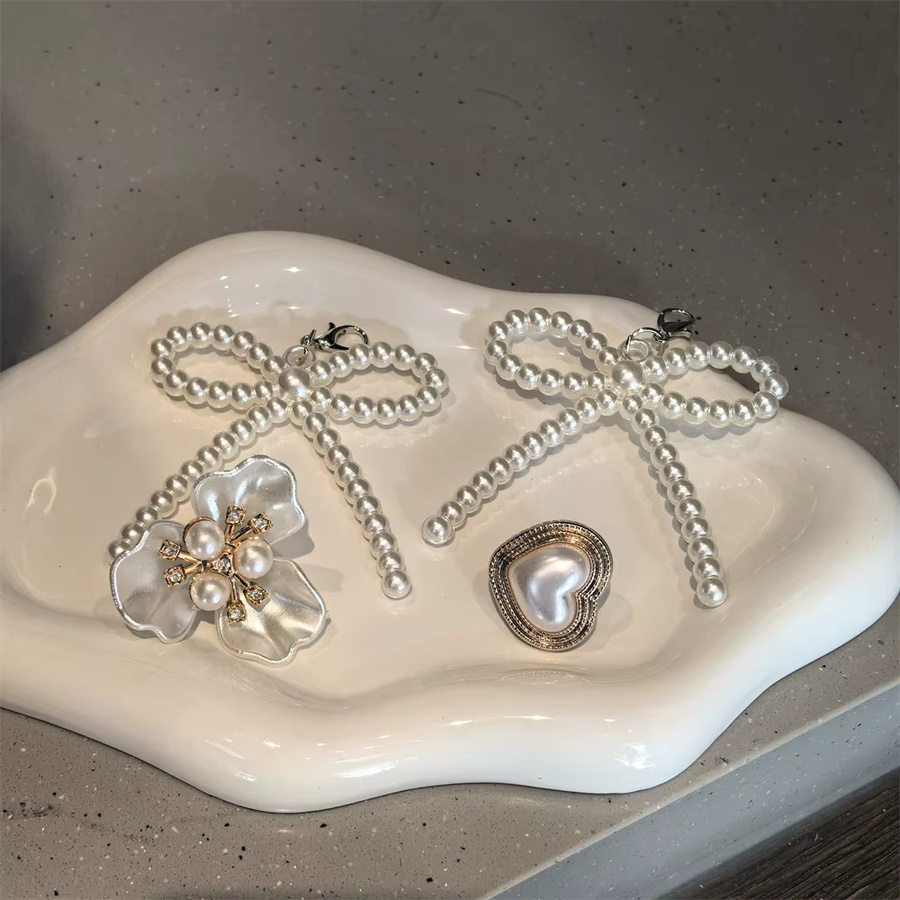 Schuh Dekorationen Charms, Perle, Schleife, Blume, Set - Bild 2