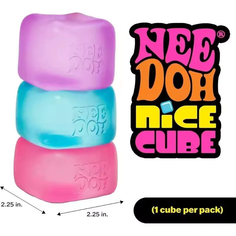 Schylling Needoh Nice Cube, Sensorischer Fidget-Würfel - Bild 3