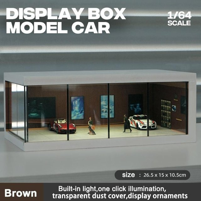 Linyi toy car Modell Parkplatz, mit Lichtern, simulierte Dekorationsszene - Bild 1