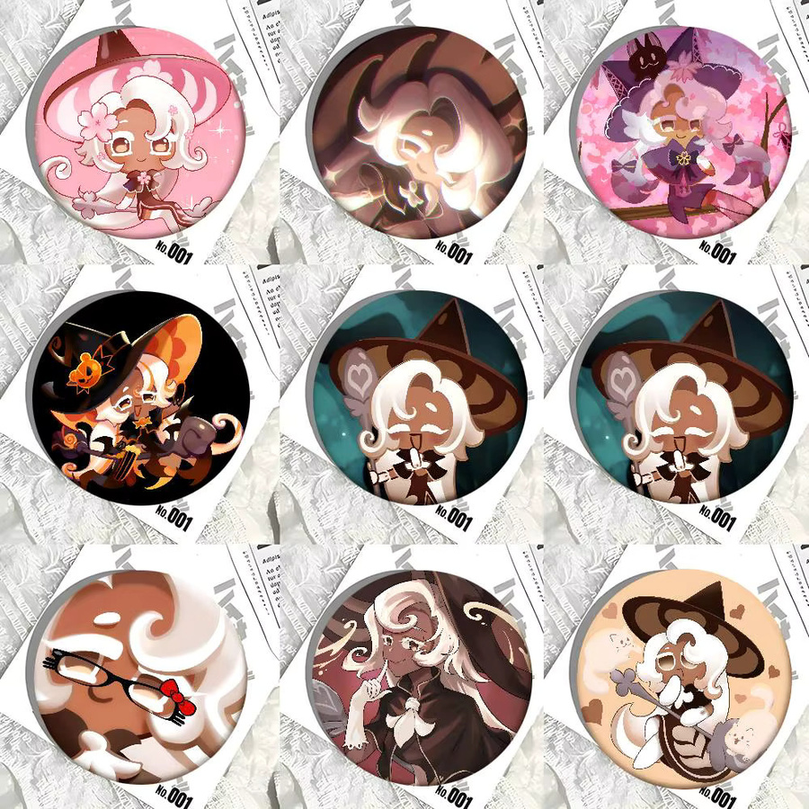 Brosche Game Cookie Run Kingdom Latte Cookie, Anstecknadel - Bild 2