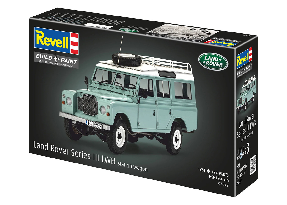 Revell Land Rover Series III LWB station wagon, Fahrzeuge, 1:24, ab 10 Jahren - Bild 3