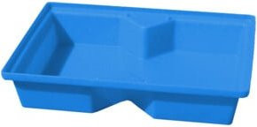 Emtez PE-Auffangwanne für Kleingebinde in Blau, B/T/H: 100 x 60,5 x 20 cm, 63 Liter - Bild 1