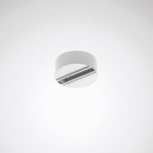 Trilux Hochvolt-Schienensystem-Komponente Punktausl 5858400 in Weiß und Chrom - Bild 1
