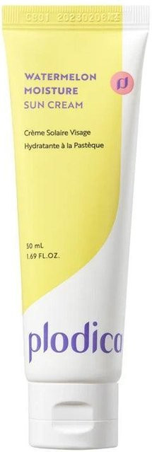 plodica Wassermelonen-Sonnencreme LSF 50+, 50 ml, Gesicht - Bild 1