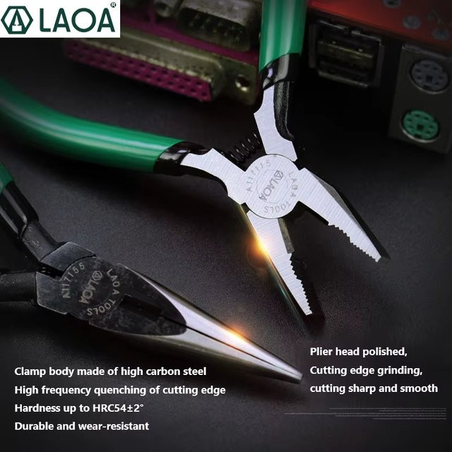 LAOA 5-Zoll Mini-Diagonalzange und Seitenschneider Set für Angeln und Handwerk - Bild 1
