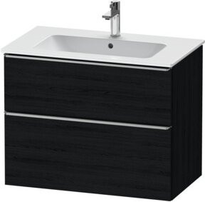 Duravit Waschtischunterschrank D-Neo Schwarz Matt, Wandmontage, B: 81 cm, T: 46,2 cm, H: 62,5 cm - Bild 1