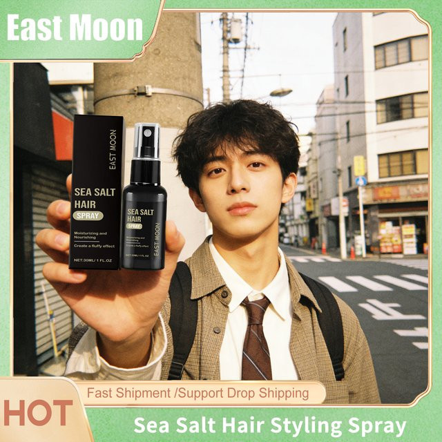 East Moon Meersalz-Haarvolumen-Spray, 30 ml, Lockiges Haar - Bild 1