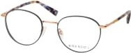 Brendel Korrektionsbrille, Rund, Vollrand, Metall, Unisex, grau, schwarz - Bild 1