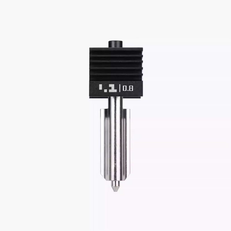 Original P2S Hotend für Bambu Lab H2S H2D Drucker aus gehärtetem Stahl in Schwarz mit Düsenoptionen 0,2 mm, 0,4 mm, 0,6 mm und 0,8 mm - Bild 2