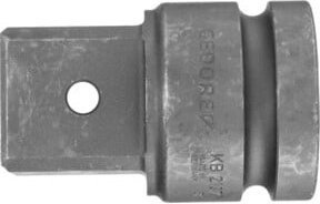 Gedore Kraftschrauber-Vergrößerungsstück KB 2137 aus Sonderstahl, Farbe Anthrazit, Antrieb 1 Zoll auf Abtrieb 1 1/2 Zoll - Bild 1