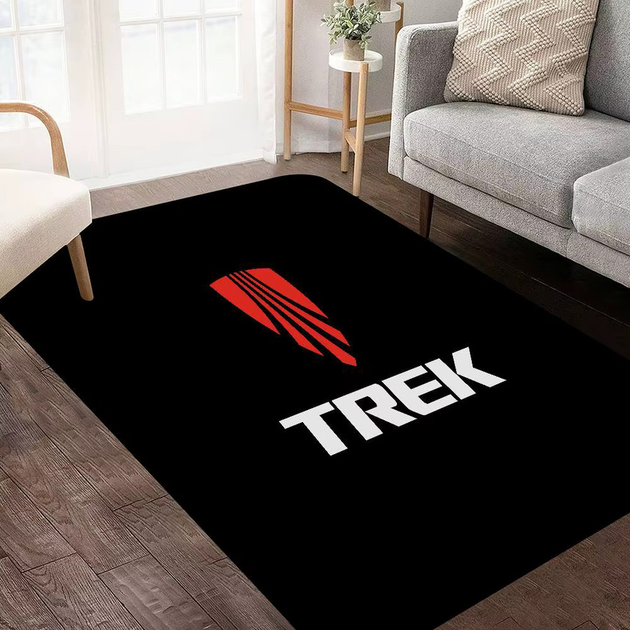 T-TREKS Fahrrad-Flur-Teppich in Schwarz, rutschfeste Matte für Wohnzimmer, Flur oder Waschküche - Bild 2