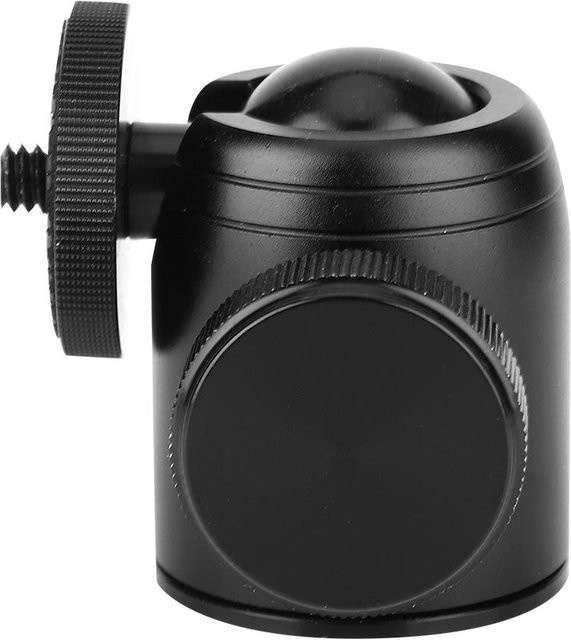 DIYelecs K26 Mini Stativ mit 360 Grad Panorama Kugelkopf und 1/4 Zoll Halterung in Grau - Bild 1