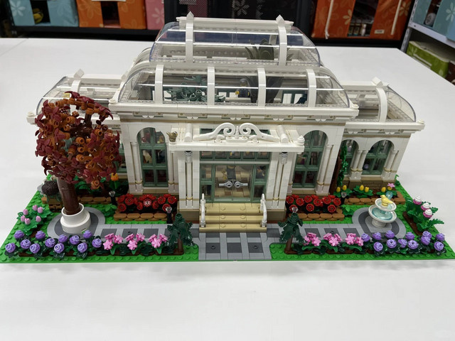 Potdemiel Botanischer Garten Straßenansicht-Modell aus Kunststoff als Wohndekor-Ornament - Bild 1