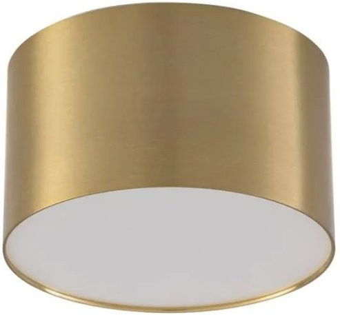 Lindby LED Deckenlampe Nivoria Modern in Gold Messing aus Aluminium, 1-flammig, rund - Bild 1