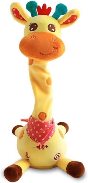 Linyi toy Giraffe Plüschtier gelb - Bild 1