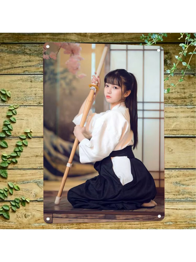Japanische Anime-Wandkunst von CIFBUY als 2D-Flachmalerei auf Leinwand in Multicolour für dein Schlafzimmer, Wohnzimmer oder Flur - Bild 4