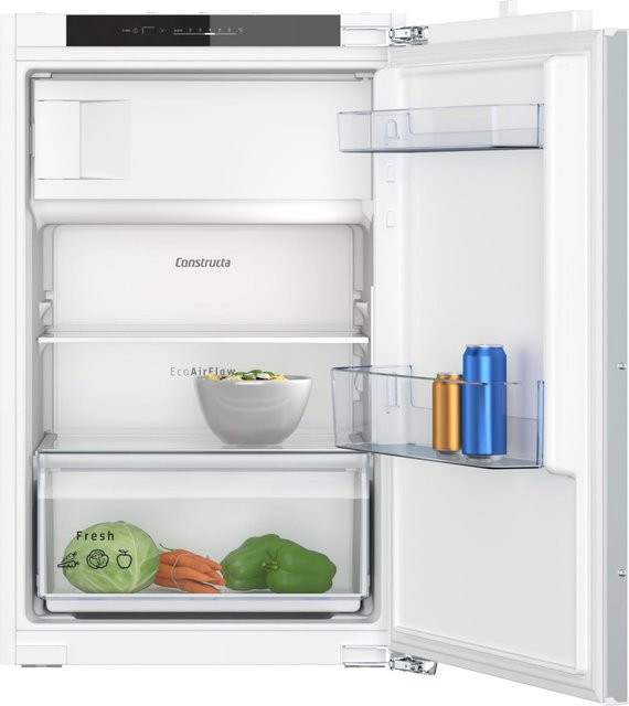 Constructa CK222EFE0 Einbau-Kühlschrank mit Gefrierfach in Weiß - Bild 1