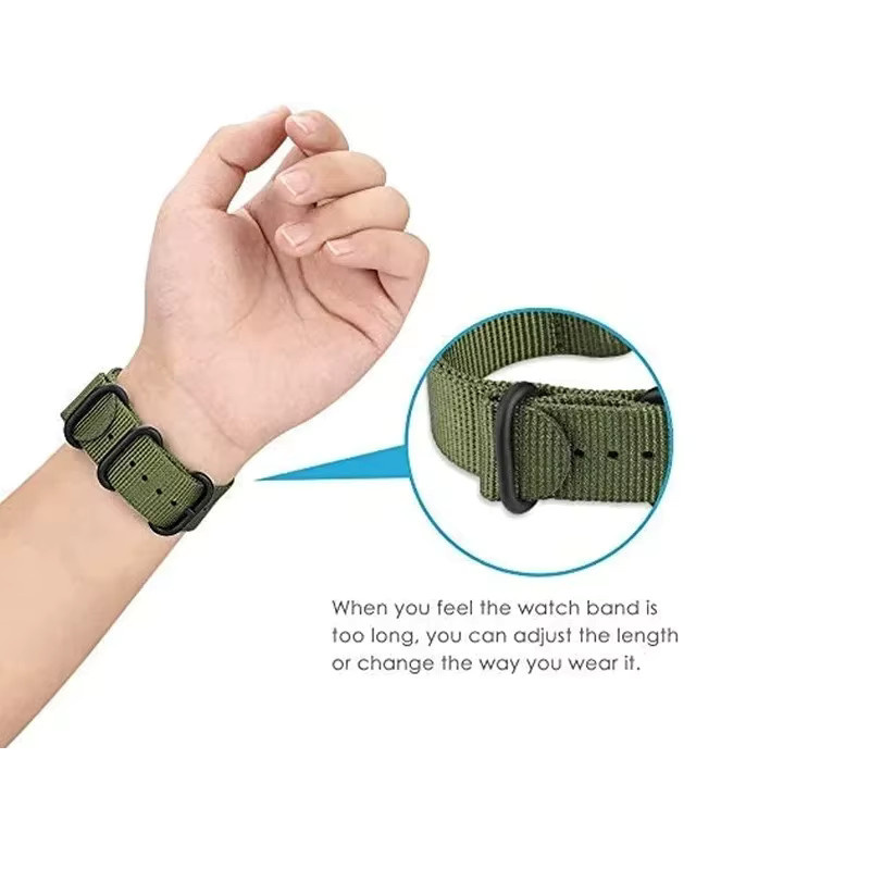 COROS Uhrenarmband Nylon, 22 mm, Unisex - Bild 2