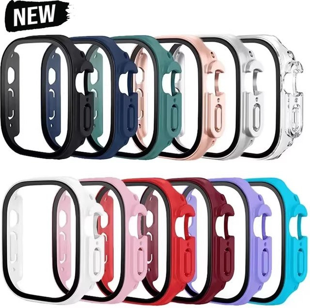 CAOWTAN Uhrenzubehör, Gehäuse und Displayschutzfolie, PC, Apple Watch Ultra 49 mm - Bild 1