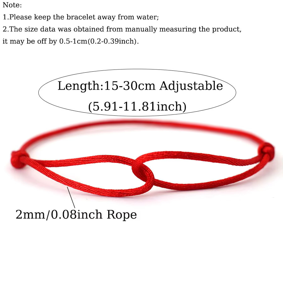 Seilarmband Seide, mehrfarbig, Unisex - Bild 2