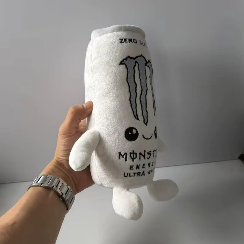 Monster Energy Zero Sugar White Plüschtier, Stoffpuppe, ab 18 Jahren - Bild 2