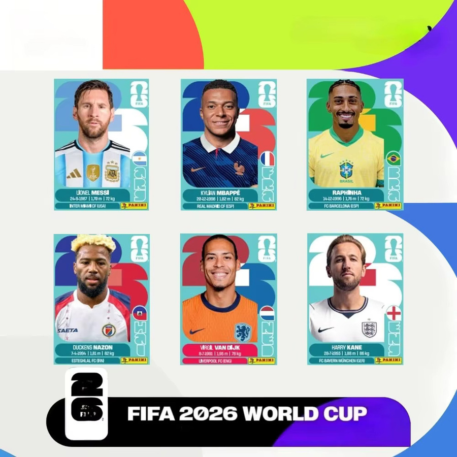 Panini FIFA World Cup Sticker Sealed Box, 50 Packungen, ab 18 Jahren - Bild 2