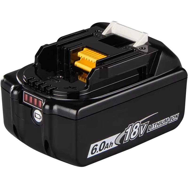 Makita Ersatz-Lithium-Akku 18V 6Ah in Schwarz für BL1830B BL1850B BL1850 BL1840 BL1860 BL1815 - Bild 2