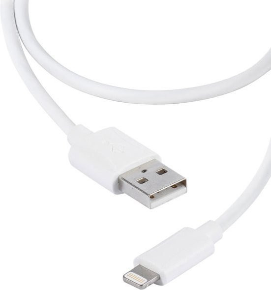 Apple Lightning Daten- und Ladekabel USB-A in Weiß, 2,0 m - Bild 1