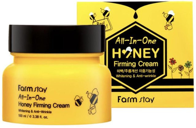 Farm Stay All In One Honey Straffende Gesichtscreme mit Niacinamid, 100 g - Bild 1