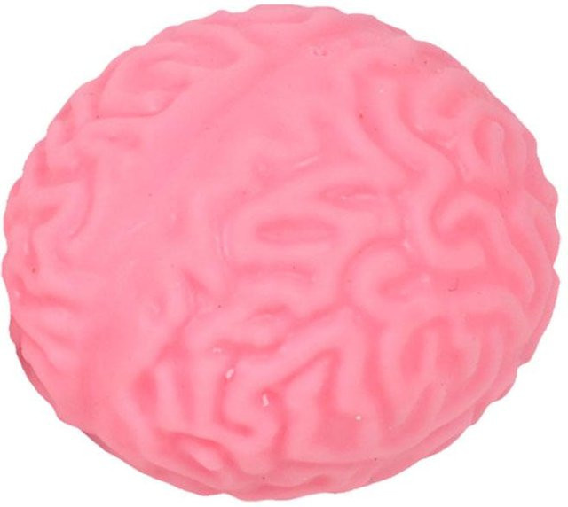 Binchi Gehirn-Stressbälle, Quetschball, Knetspielzeug, pink - Bild 1