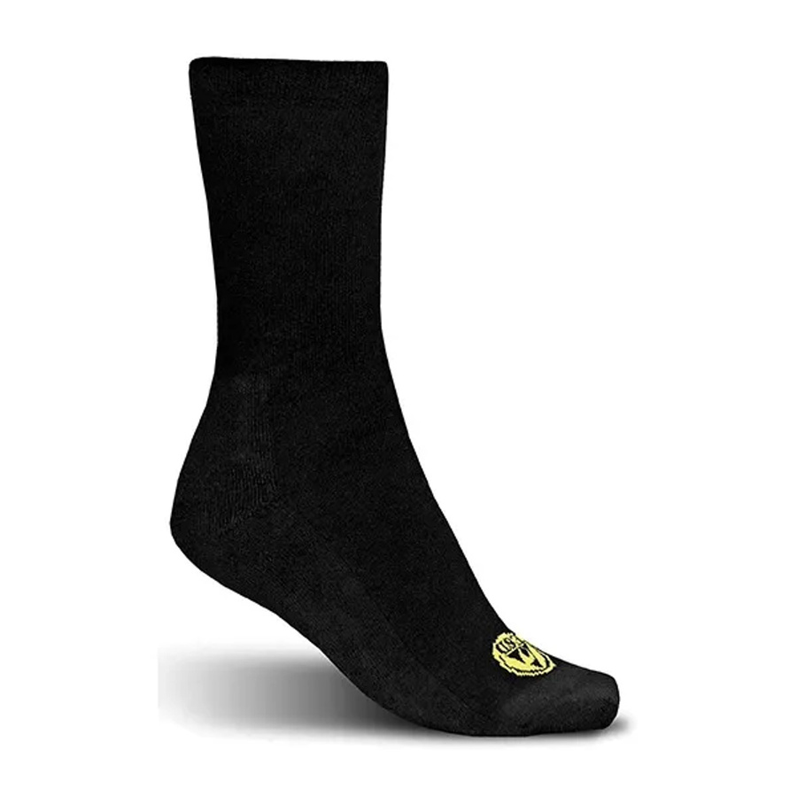 Elten Basic-Socks ESD Arbeitssocken Schwarz Gr. 39-42 - Bild 2