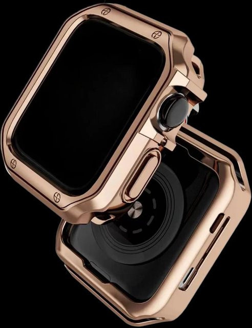 Jaytop Uhrenhülle TPU, Roségold, Apple Watch Ultra 49mm 46mm 45mm 44mm 42mm - Bild 1