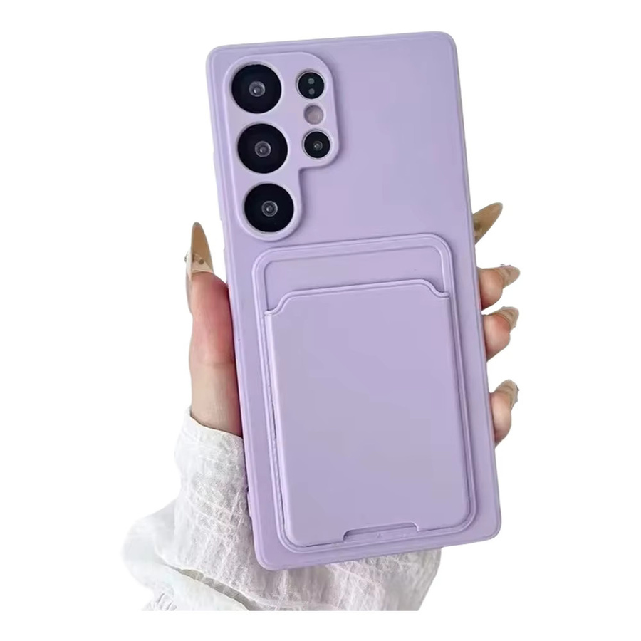 NUCWIN Kartenetui Brieftasche Hülle für Samsung Galaxy S26 Ultra S25 S24 S23 S22 Note10 Plus Stoßfest und Dünn in Schwarz - Bild 4