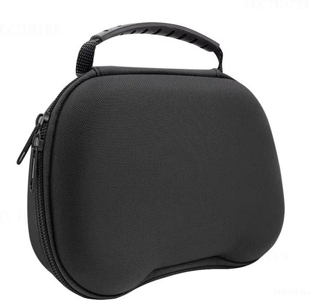 Sony Doppelte Tragetasche für PS5, PS4, PS3 und Xbox Series Controller, Stoßfeste Reise-Tasche für Zubehör, Schwarz - Bild 1