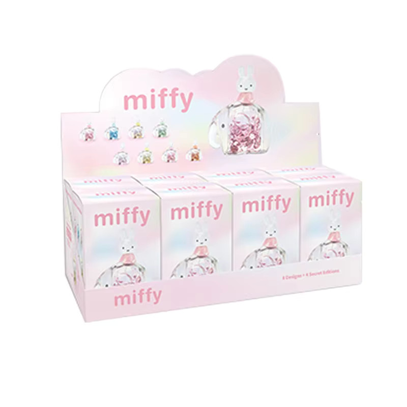Miffy Elephant Blind Box Sammelfigur als buntes Desktop-Ornament aus Kunststoff - Bild 1