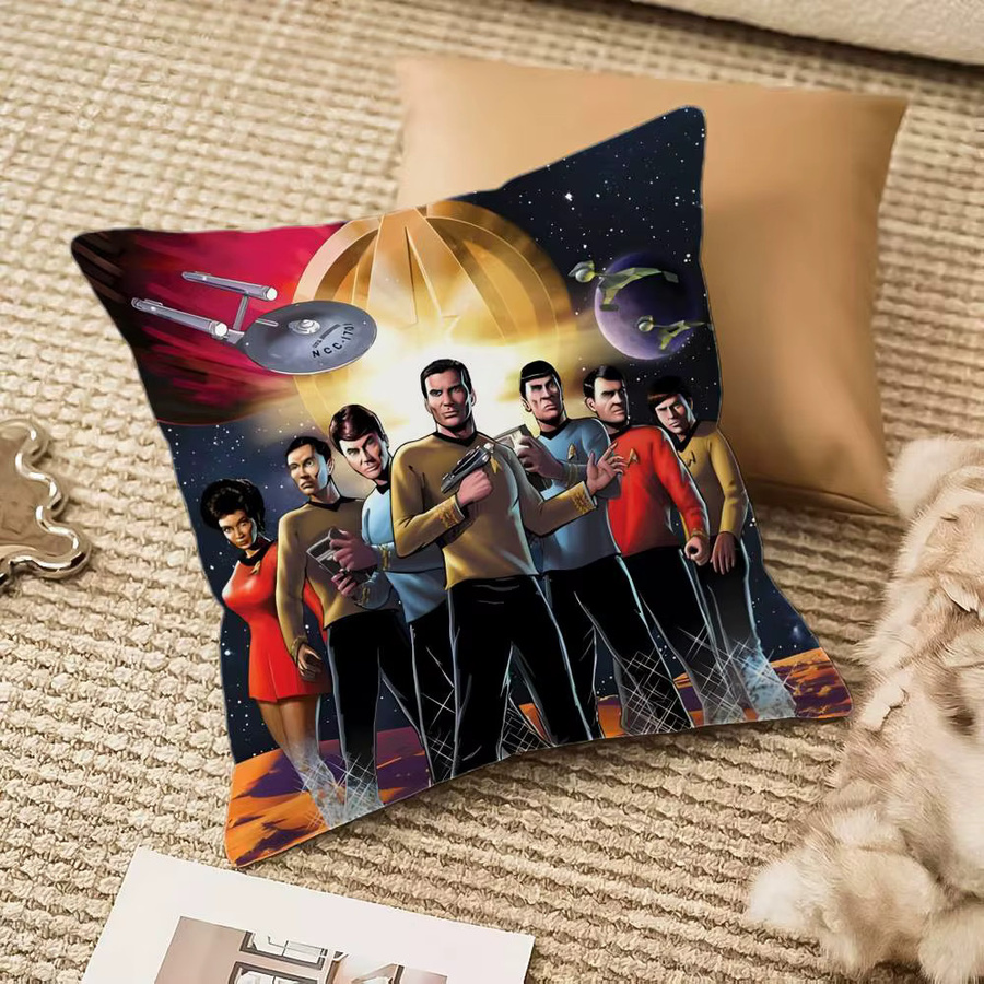 Fiction Entertainment Star Trek Kissenbezug aus Seide, Multicolour, B/B: 30 x 30 cm - Bild 6