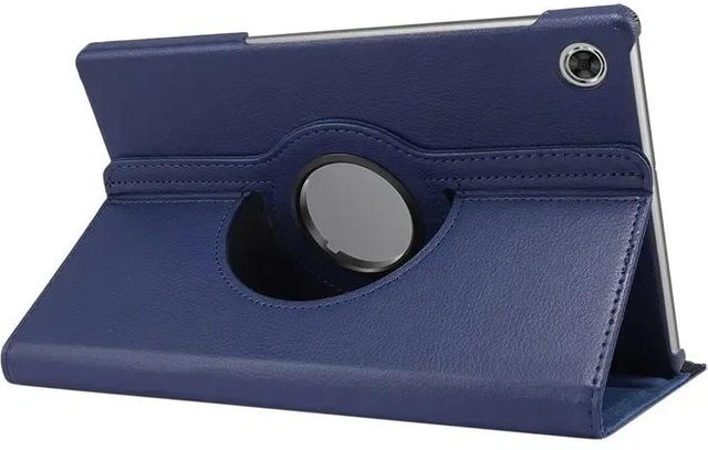Samsung Galaxy Tab A9 Plus Hülle mit 360 Grad drehbarem Ständer in Blau - Bild 1