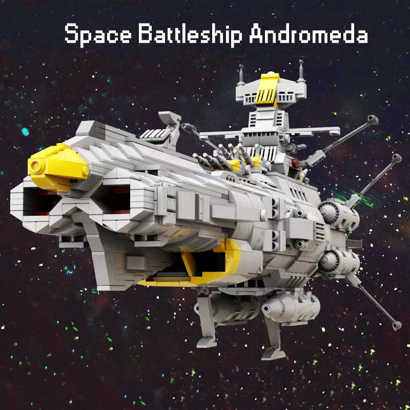 MOCBUILDING Raumschiff Schlachtschiff Andromeda, Bausteine, Weltraum - Bild 2