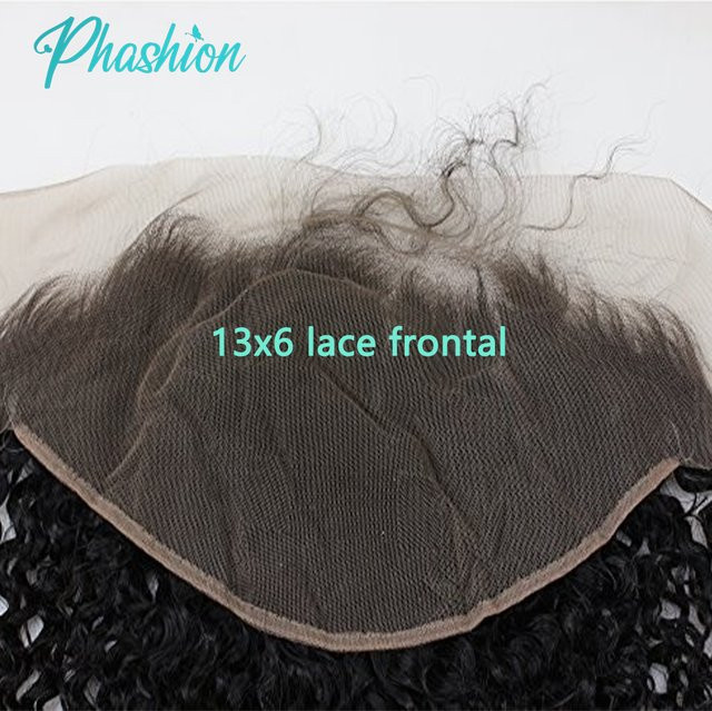 Phashion Lace Frontal Hair Extension, 30 Zoll, Water Curly, 100 % Echthaar - Bild 1