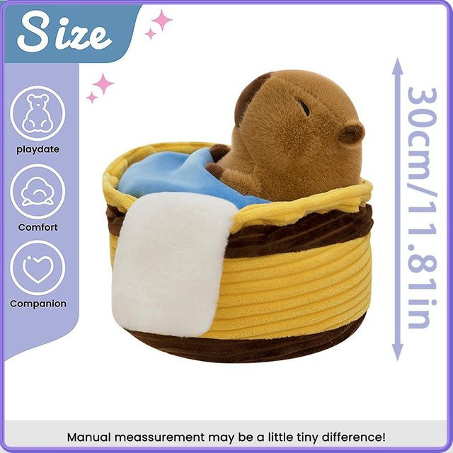 Yiran toy Capybara Duschhaube, Plüschtier, ab 3 Jahre - Bild 1