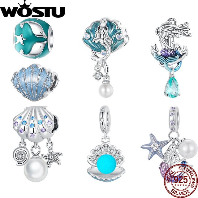Wostu Anhänger 925 Silber, Perle, Damen - Bild 1