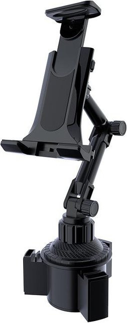 Ram-Mount Tablet-Halterung und Smartphone-Halterung für das Auto mit 360 Grad Verstellbarkeit und 270 Grad Neigungsstange in Schwarz - Bild 1